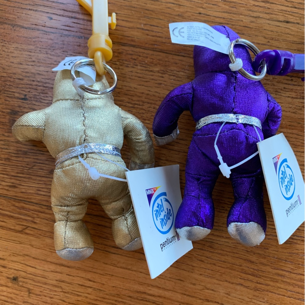 Intel inside promotional spaceman from the early 90s